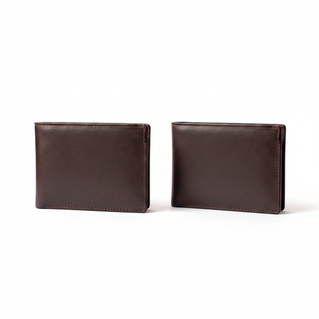 Two Premium Leather Wallets Bundle